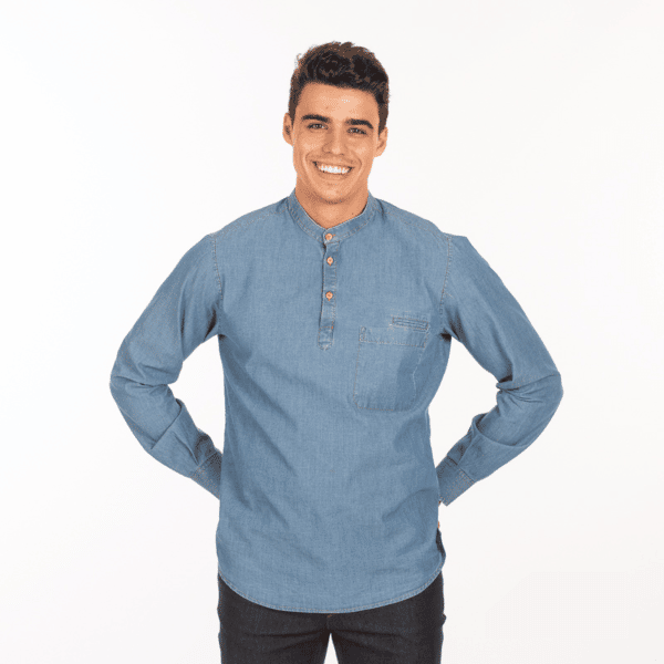 camicia-bar-uomo-collo-coreana-vendita-online