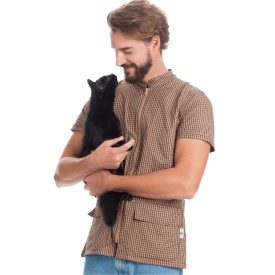 giacca-toelettatore-quadretti-marrone-on-line-gatto-min